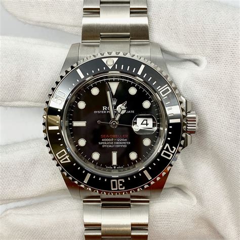 rolex sea-dweller red prix|rolex sea dweller deep price.